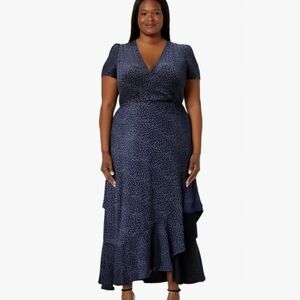 Elegant Navy Blue Women's Dress